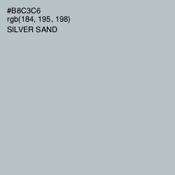 #B8C3C6 - Silver Sand Color Image